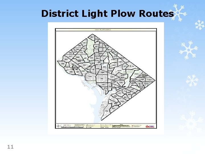 District Light Plow Routes 11 