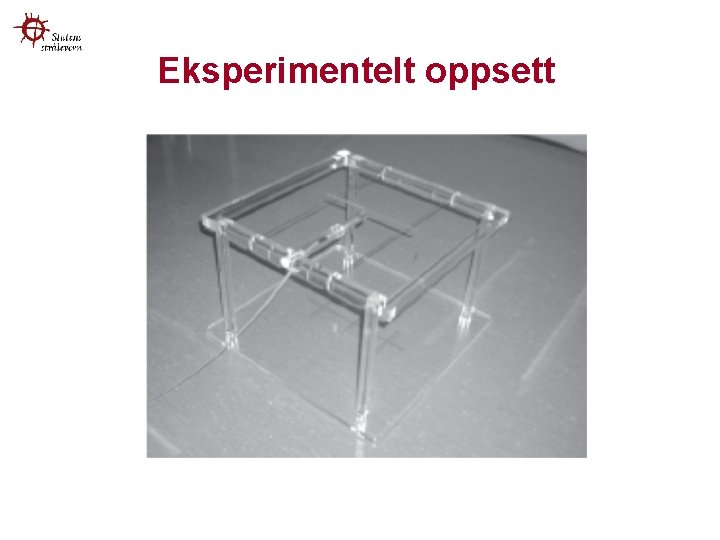 Eksperimentelt oppsett 