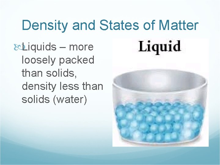 Density Lab Warm Up What is density What