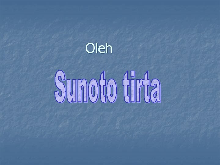 Oleh 