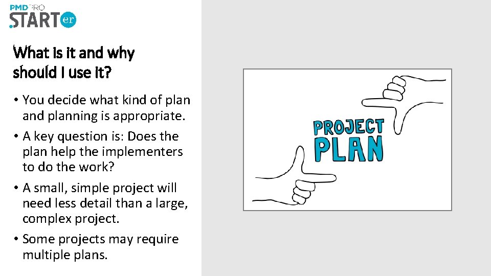 What is it and why should I use it? • You decide what kind