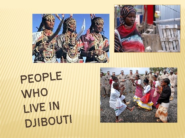 PEOPLE WHO LIVE IN I T U O B I DJ 