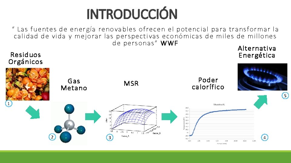 INTRODUCCIÓN “ Las fuentes de energía renovables ofrecen el potencial para transformar la calidad