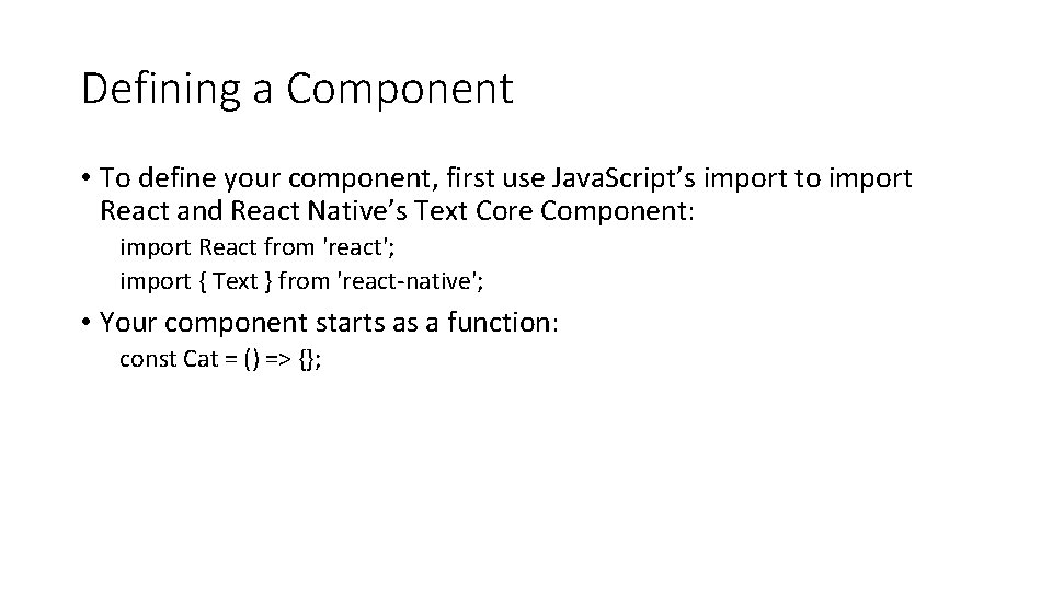 Principle of Mobile Design in React Native By