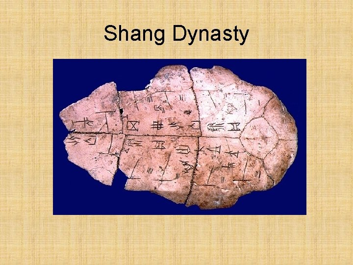 Shang Dynasty 