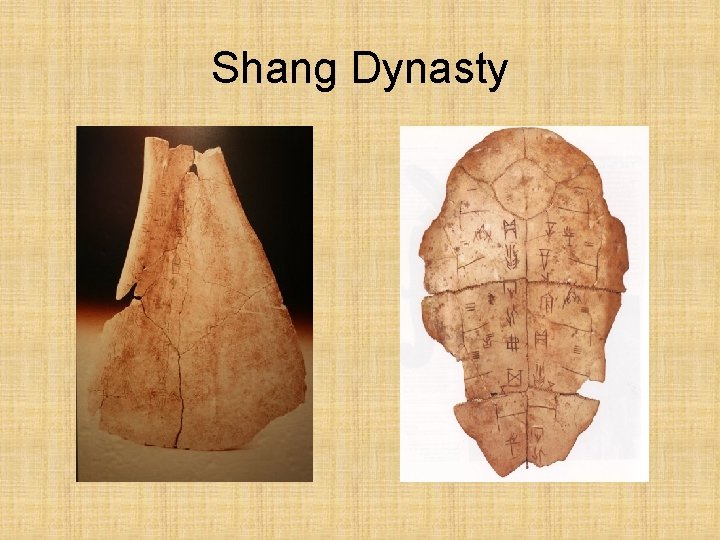 Shang Dynasty 