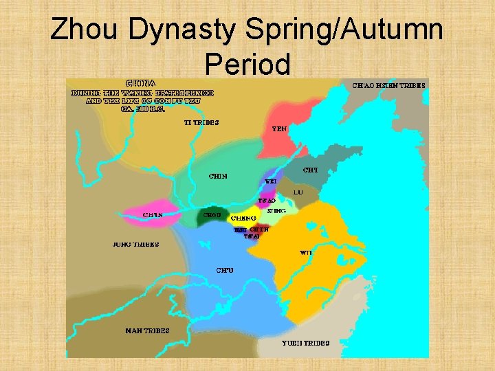 Zhou Dynasty Spring/Autumn Period 