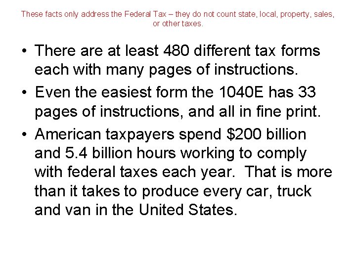 Notes Chapter 9 Taxes Interesting Facts The Gettysburg