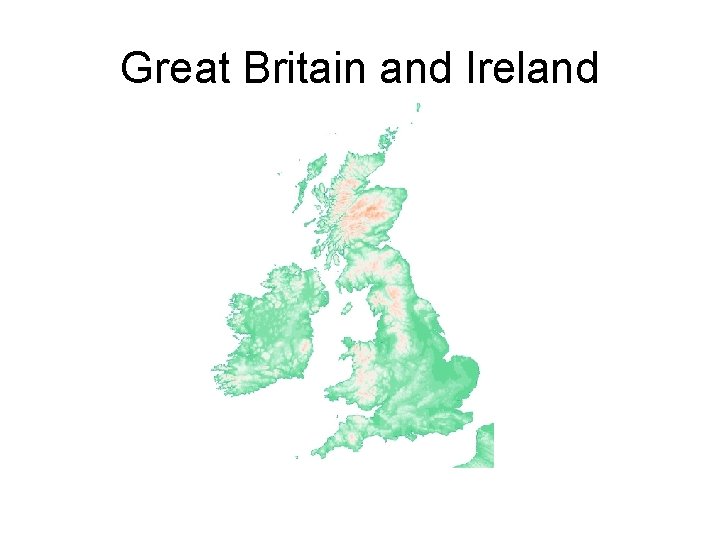 Great Britain and Ireland 