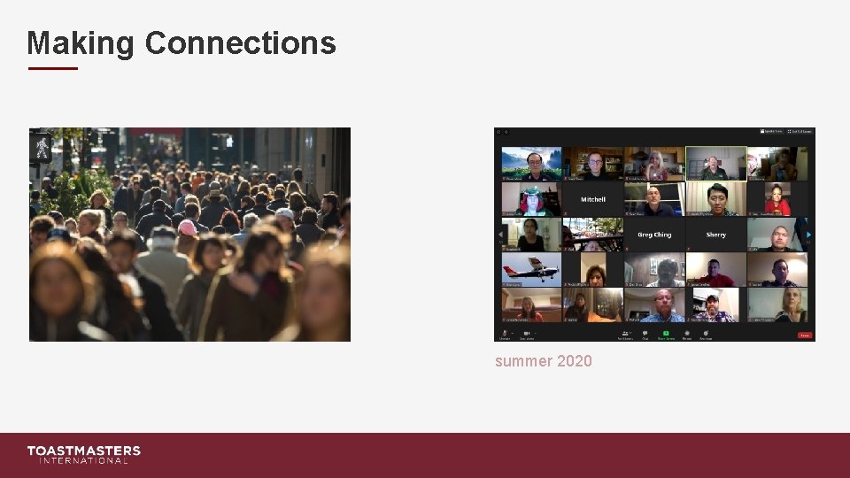 Making Connections summer 2020 