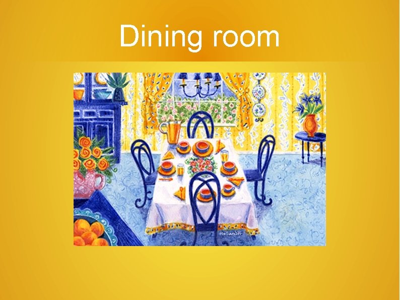 Dining room 