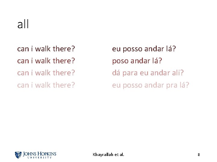 all can i walk there? eu posso andar lá? poso andar lá? dá para