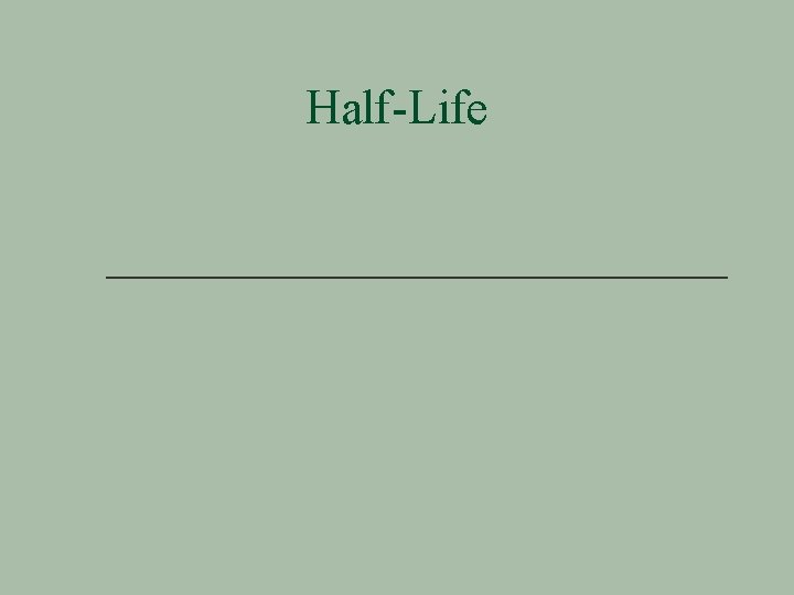 Half-Life 