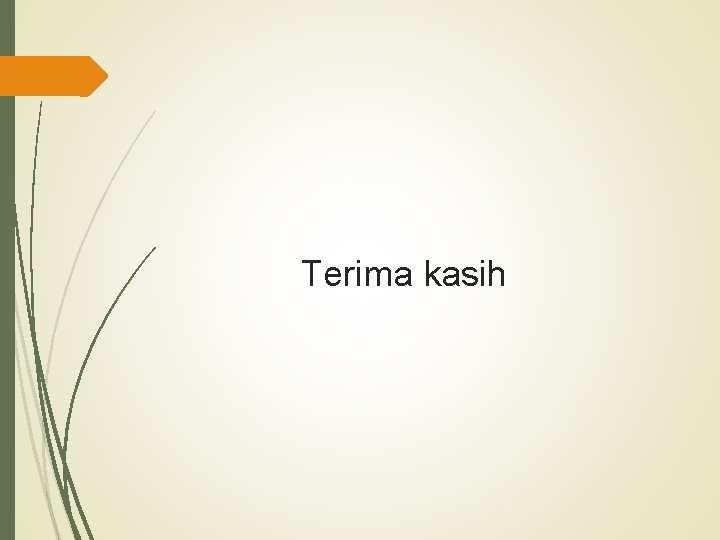 Terima kasih 