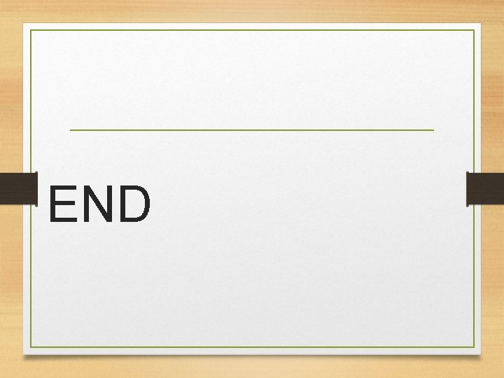 END 
