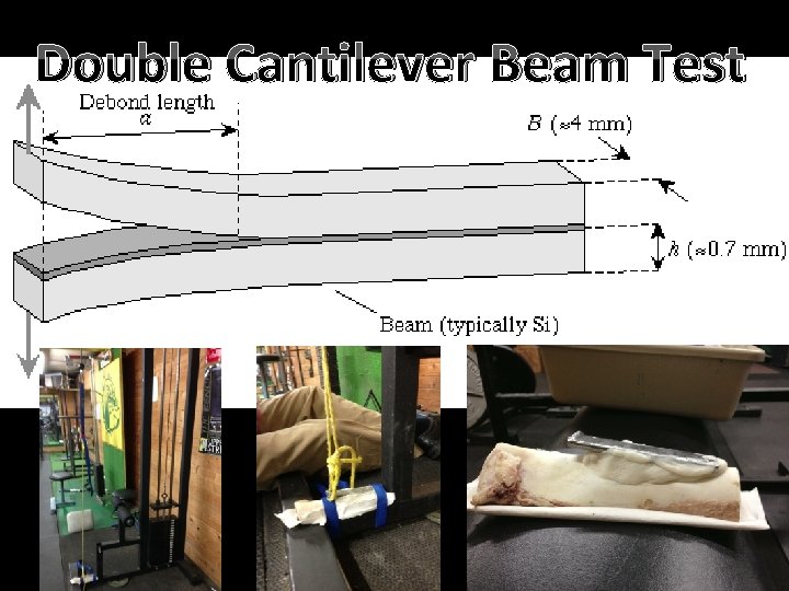 Double Cantilever Beam Test 