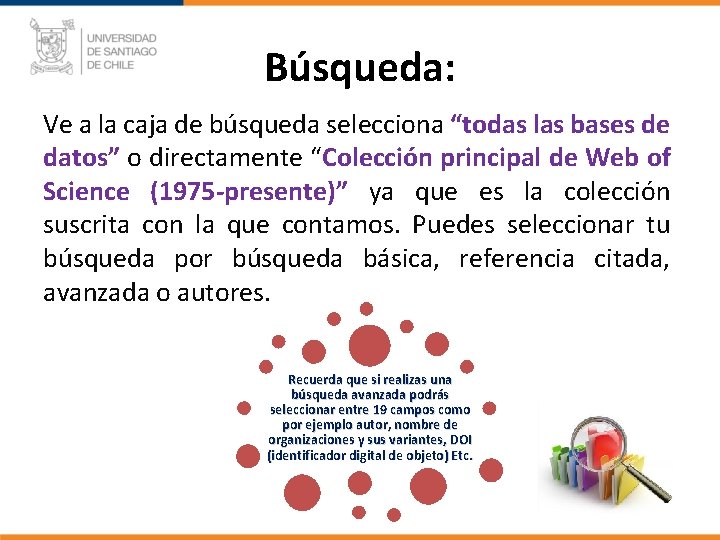 Búsqueda: Ve a la caja de búsqueda selecciona “todas las bases de datos” o
