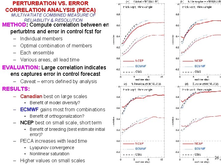 PERTURBATION VS. ERROR CORRELATION ANALYSIS (PECA) MULTIVATIATE COMBINED MEASURE OF RELIABILITY & RESOLUTION METHOD: