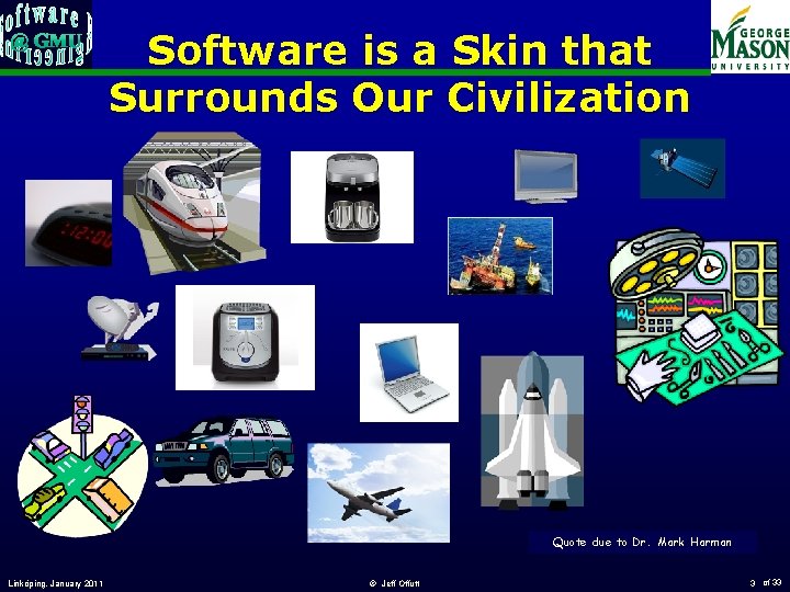 Software is a Skin that Surrounds Our Civilization Quote due to Dr. Mark Harman
