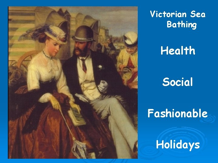 Victorian Sea Bathing Health Social Fashionable Holidays 