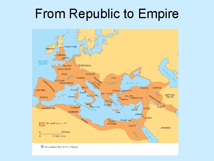 From Republic to Empire 