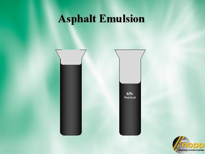 Asphalt Emulsion 62% Residual 