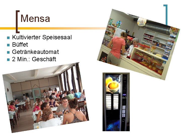 Mensa n n Kultivierter Speisesaal Büffet Getränkeautomat 2 Min. : Geschäft 