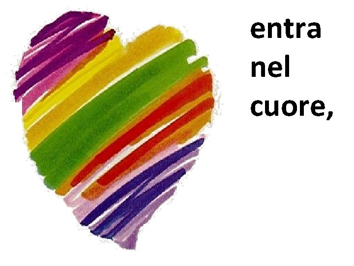 entra nel cuore, 