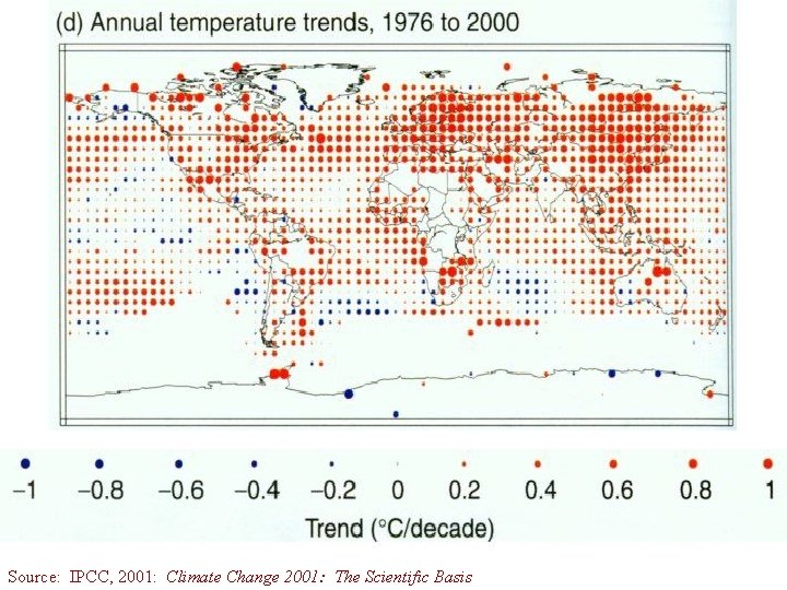 Source: IPCC, 2001: Climate Change 2001: The Scientific Basis 
