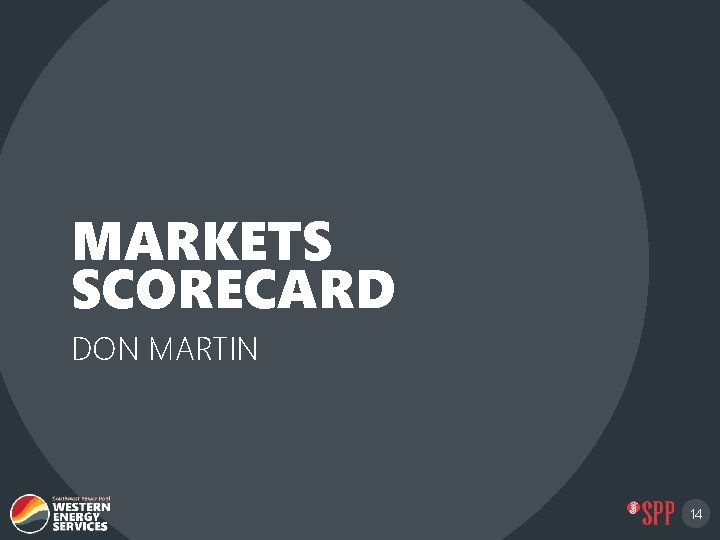 MARKETS SCORECARD DON MARTIN 14 