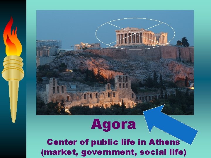 Agora Center of public life in Athens (market, government, social life) 