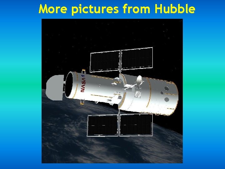 More pictures from Hubble 