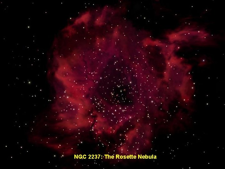 NGC 2237: The Rosette Nebula 
