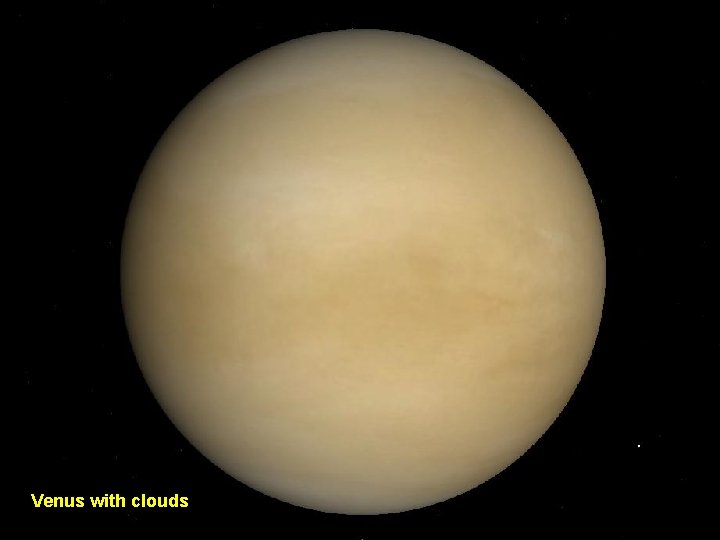 Venus with clouds 