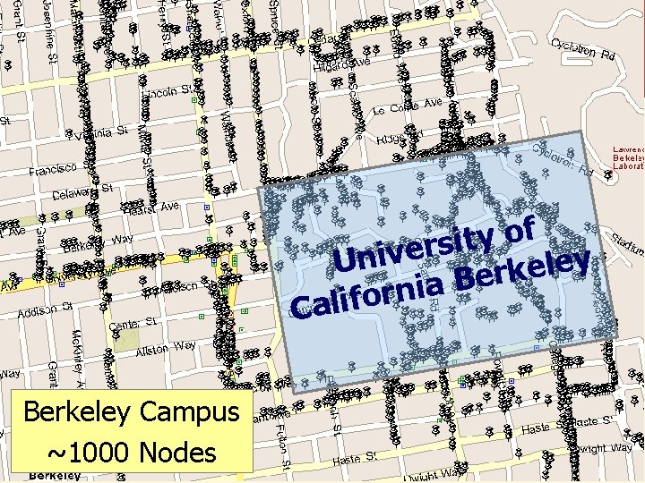 Place. Lab Data at UC Berkeley f o y t i s r e