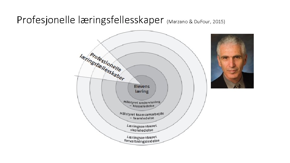 Profesjonelle læringsfellesskaper (Marzano & Du. Four, 2015) 