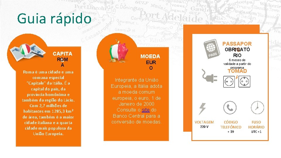Guia rápido CAPITA ROM L A Roma é uma cidade e uma comuna especial