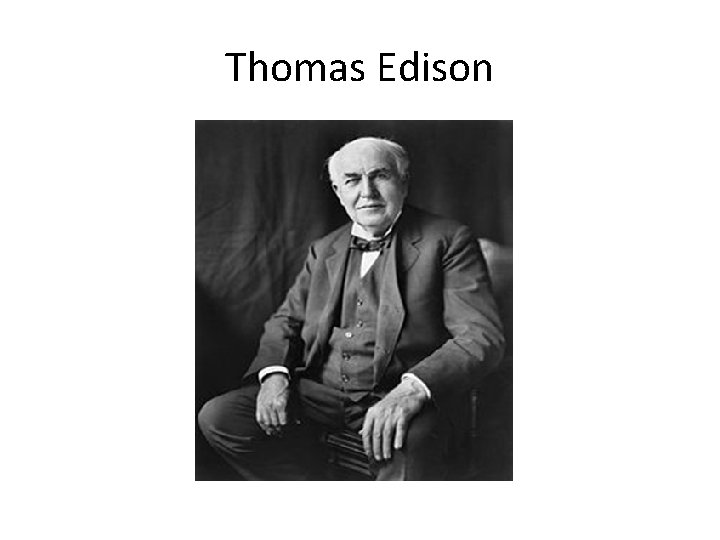 Thomas Edison 