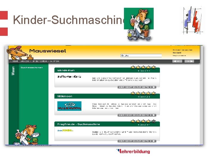 Kinder-Suchmaschinen 