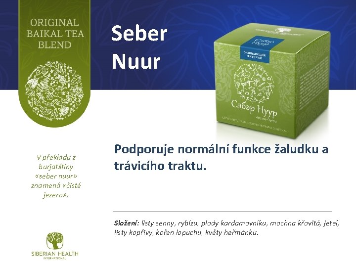 Seber Nuur V překladu z burjatštiny «seber nuur» znamená «čisté jezero» . Podporuje normální