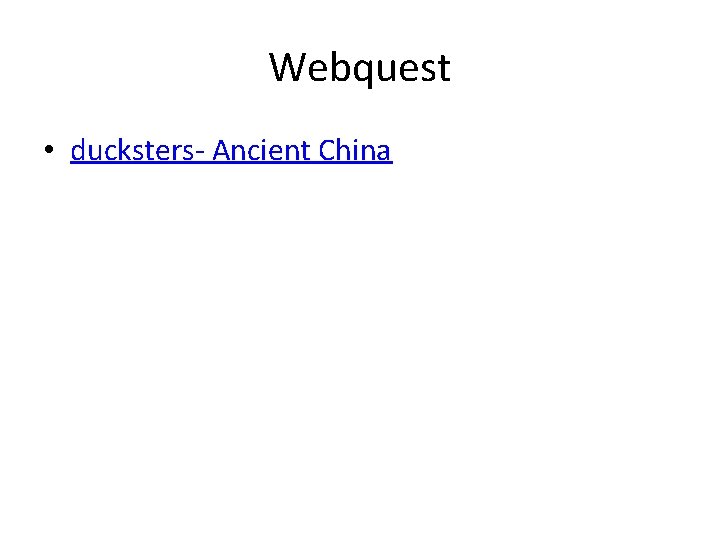 Chapter 8 China quest ducksters Ancient China Geographic