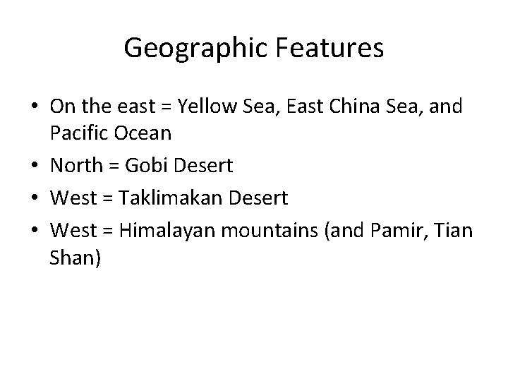 Chapter 8 China quest ducksters Ancient China Geographic