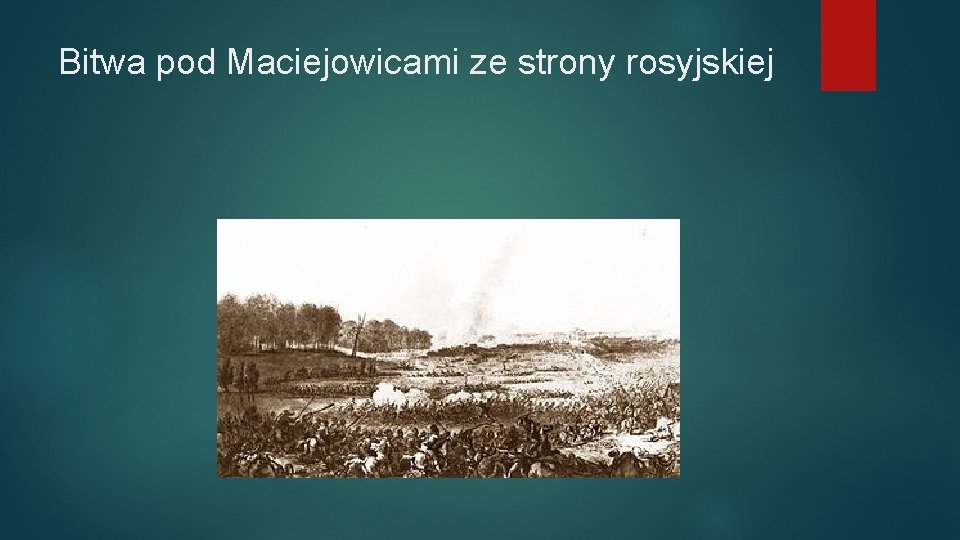 Bitwa pod Maciejowicami ze strony rosyjskiej 