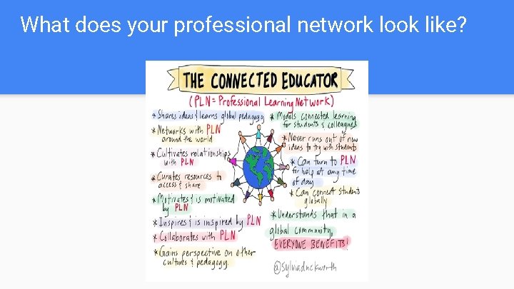 What does your professional network look like? 