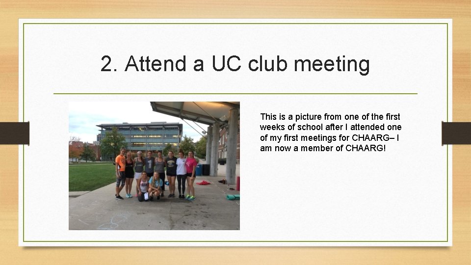 Pathways Passport Hannah Meyer 1 UC Basketball Game