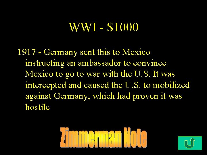 WWI - $1000 1917 - Germany sent this to Mexico instructing an ambassador to