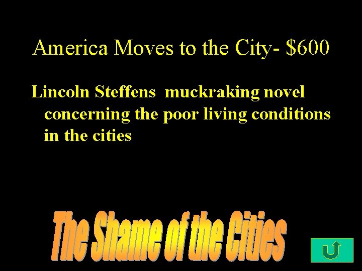 America Moves to the City- $600 Lincoln Steffens muckraking novel concerning the poor living