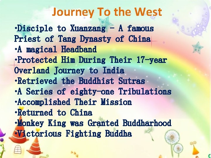 Journey To the West • Disciple to Xuanzang - A famous Priest of Tang