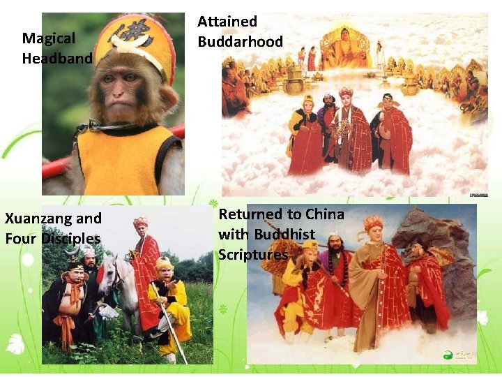 Magical Headband Xuanzang and Four Disciples Attained Buddarhood Returned to China with Buddhist Scriptures