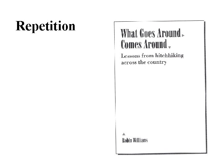 Repetition 